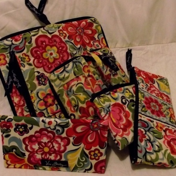 VERA BRADLEY 5 pieces - "All in Hope Garden" - Picture 3 of 7